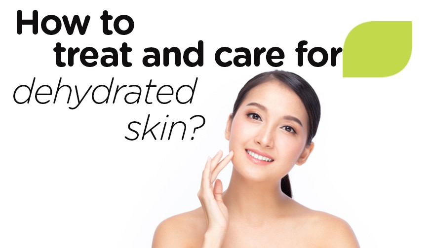 How to treat and care for dehydrated skin image